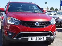 Red Used 2014 Ssangyong Korando SUV | £6,795 (A bit pricey)