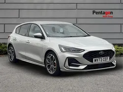 Silver Used 2023 Ford Focus ST-Line X Hatchback | £19,495 (A bit pricey)