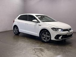 White Used 2024 VW Polo R-line Hatchback | £19,799 (Fair price)