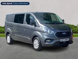 Grey Used 2022 Ford Transit Custom Limited Van | £24,800 (Good price)