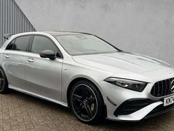 Silver Used 2024 Mercedes A35 AMG Premium Plus Hatchback | £38,980 (Fair price)