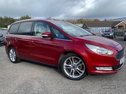 Red Used 2018 Ford Galaxy Titanium X MPV | £10,995 (Fair price)