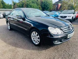 Black Used 2008 Mercedes CLK220 Elegance Coupe | £1,995 (Expensive)