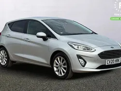 Silver Used 2020 Ford Fiesta Titanium Hatchback | £11,399 (Good price)