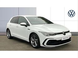White Used 2022 VW Golf VIII R-line Hatchback | £18,471 (Fair price)