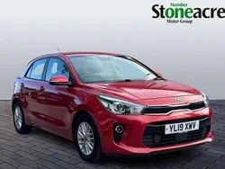 Red Used 2019 Kia Rio 2 Hatchback | £8,490 (Fair price)