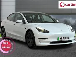 White Used 2021 Tesla Model 3 Standard Range Plus Sedan | £17,990 (A bit pricey)