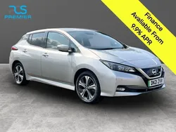 Silver Used 2021 Nissan Leaf N-Connecta Hatchback | £10,195 (Good price)