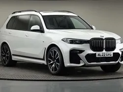 Mineralweiss metallic Used 2022 BMW X7 M Sport SUV | £49,500 (Super price)