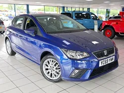Blue Used 2020 Seat Ibiza SE Technology Hatchback | £10,489 (Fair price)