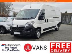 White Used 2023 Citroën Relay Van | £13,925 (Fair price)