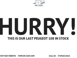 Blue Used 2016 Peugeot 108 Active Hatchback | £4,995 (Fair price)