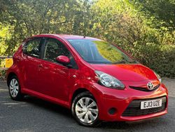 Red Used 2013 Toyota Aygo Hatchback | £1,850 (Good price)