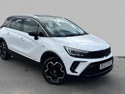 White Used 2022 Vauxhall Crossland Ultimate SUV | £10,980 (Good price)
