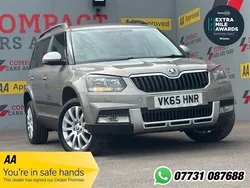 Beige Used 2015 Skoda Yeti SE SUV | £9,995 (Fair price)