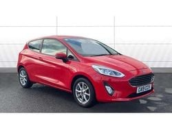 Red Used 2019 Ford Fiesta Zetec Hatchback | £9,127 (Good price)