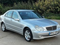 Silver Used 2002 Mercedes C240 Avantgarde Sedan | £3,995