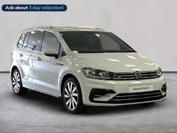 White Used 2020 VW Touran R-line MPV | £23,843 (Expensive)