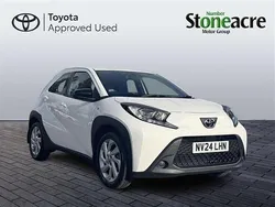 White Used 2024 Toyota Aygo PURE Hatchback | £13,000 (Fair price)