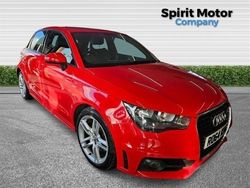 Red Used 2014 Audi A1 Sportback S-Line Hatchback | £6,399 (Expensive)