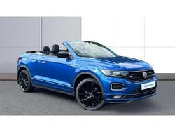 Blue Used 2021 VW T-Roc Cabriolet R-line Cabriolet | £23,475 (Fair price)