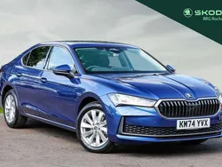 Blue Used 2024 Skoda Superb SE Technology Hatchback | £27,995 (Expensive)