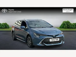 Blue Used 2019 Toyota Corolla Estate | £15,773 (Fair price)