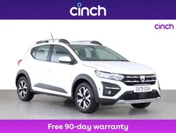 White Used 2022 Dacia Sandero Prestige Hatchback | £13,099 (Fair price)