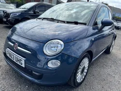 Blue Used 2013 Fiat 500 Lounge Hatchback | £2,995 (Good price)