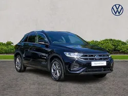 Black Used 2024 VW T-Roc R-line SUV | £29,490 (A bit pricey)