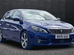 Blue Used 2019 Peugeot 308 S Hatchback | £9,250 (Fair price)