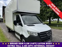 White Used 2022 Mercedes Sprinter Van | £26,995 (A bit pricey)