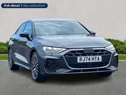 Grey Used 2025 Audi S3 Black Edition Sedan | £44,060