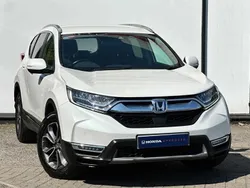 Platinum whote Used 2021 Honda CR-V Hybrid SUV | £22,295 (Fair price)