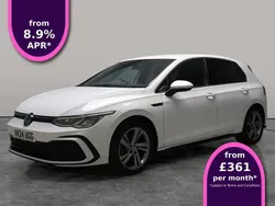 White Used 2024 VW Golf VIII R-line Hatchback | £24,576 (Fair price)