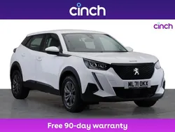 White Used 2021 Peugeot 2008 Active Premium SUV | £12,799 (Good price)