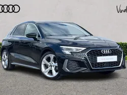 Black Used 2022 Audi A3 S-Line Hatchback | £25,900 (A bit pricey)