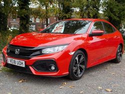 Red Used 2018 Honda Civic SR Hatchback | £8,395 (Fair price)