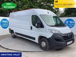 White Used 2022 Vauxhall Movano Van | £18,495 (Expensive)