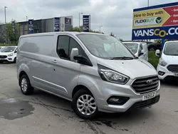Moondust silver (metallic paint) Used 2021 Ford Transit Custom Limited Van | £15,995