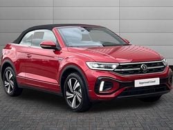 Kings red New 2025 VW T-Roc Cabriolet R-line Cabriolet | £36,095 (Good price)