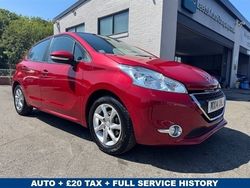 Red Used 2014 Peugeot 208 Active Hatchback | £7,495 (Fair price)