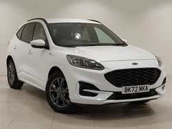 White Used 2022 Ford Kuga ST-Line SUV | £23,498 (A bit pricey)