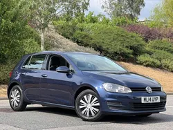 Blue Used 2014 VW Golf VII S Hatchback | £6,295 (Good price)
