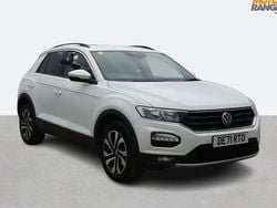 White Used 2021 VW T-Roc Active SUV | £19,895 (Fair price)