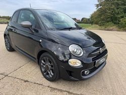 Black Used 2017 Fiat 500 S Hatchback | £3,995 (Good price)