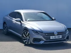 Silver Used 2018 VW Arteon R-line Hatchback | £17,998 (Fair price)