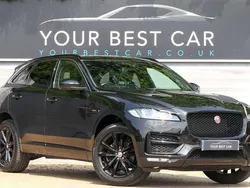 Black Used 2017 Jaguar F-Pace R-Sport SUV | £14,977 (Good price)
