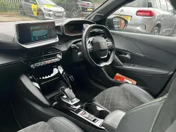 Blue Used 2021 Peugeot e-208 Premium Hatchback | £10,375 (Fair price)