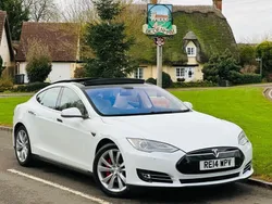 White Used 2014 Tesla Model S Sedan | £16,990